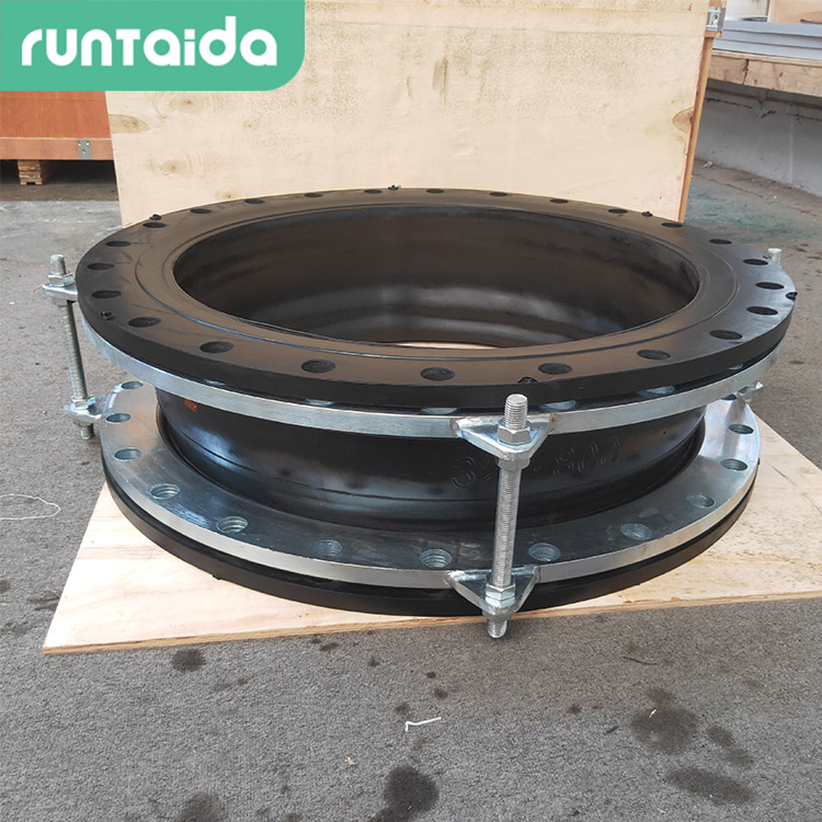 單球體翻邊限位橡（xiàng）膠接頭