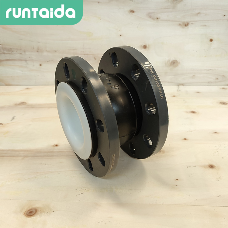 潤泰達-四氟橡膠膨脹節補（bǔ）償器F4可曲撓橡膠（jiāo）軟接頭