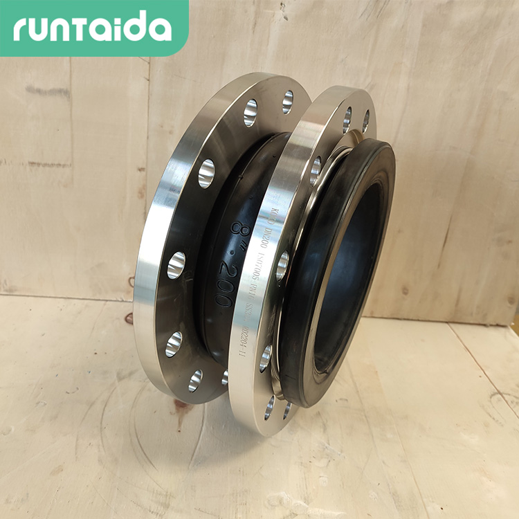 潤泰達-EPDM橡膠接頭三元乙丙橡膠軟接頭可曲撓橡膠伸縮（suō）接頭