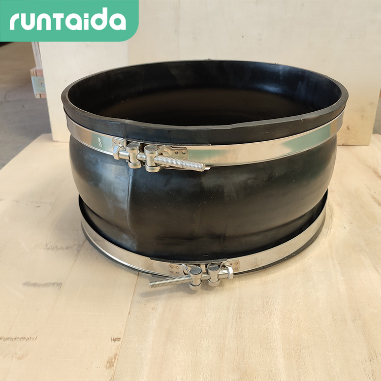 卡箍式（shì）橡膠軟接頭