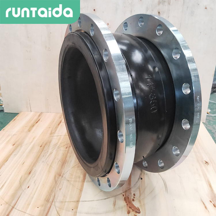 單（dān）球橡膠軟接頭